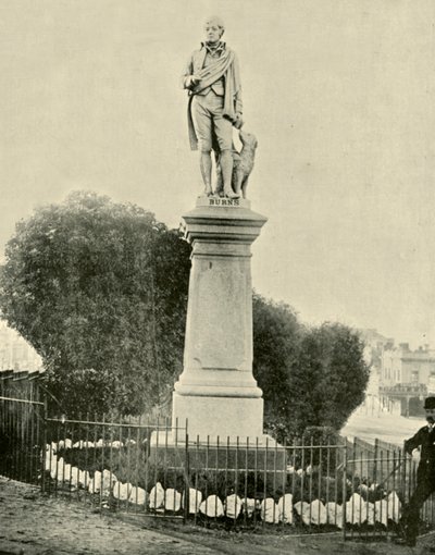 Staty av Robert Burns, Ballarat, 1901. av Unbekannt