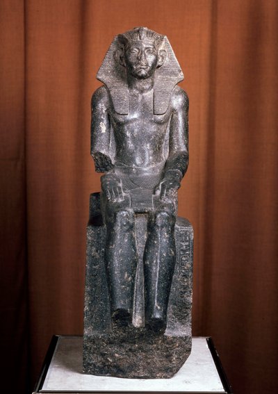 Staty av farao Amenemhat III, 1800-talet f.Kr av Unbekannt