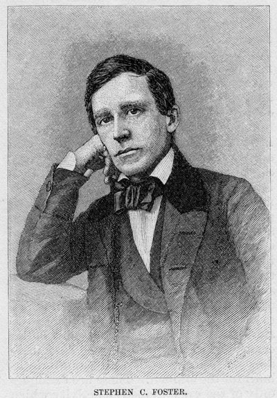 Stephen C Foster, c1800-talet av Unbekannt