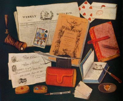 Stilleben, 1800-talet 1935 av Unbekannt