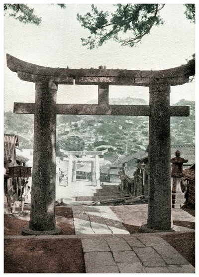 S och Root Torii, Suwa Te MP, Nagasaki, Japan, 1904 av Unbekannt