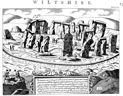 Stonehenge, Wiltshire, 1700-talet av Unbekannt