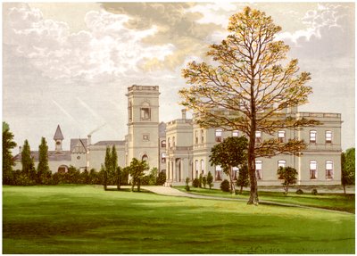 Stowlangtoft Hall, Suffolk, hem för familjen Wilson, c1880 av Unbekannt