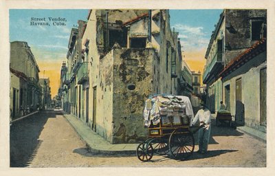 Gatuförsäljare, Havanna, Kuba, 1938 av Unbekannt
