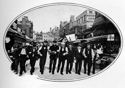 Street melodi, London, c1901 1901 av Unbekannt