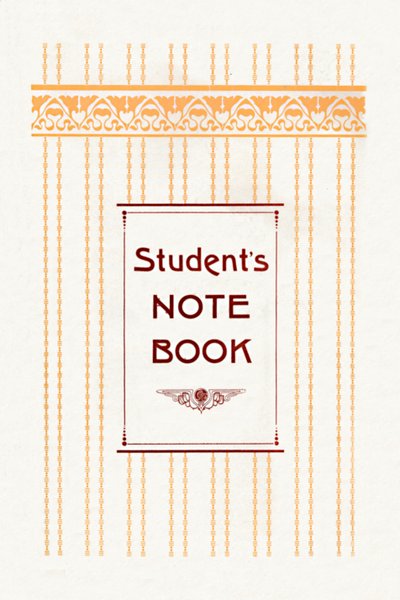 Studenternas anteckningsbok, 1917 av Unbekannt