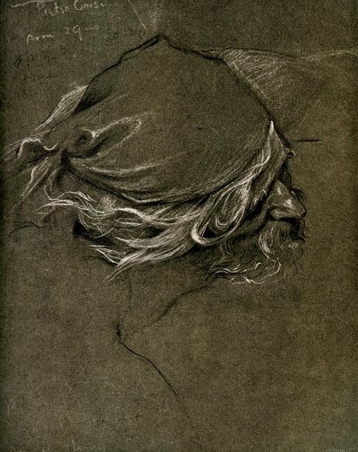Study for The Sea Maiden, av Herbert J Draper, 1899 av Unbekannt