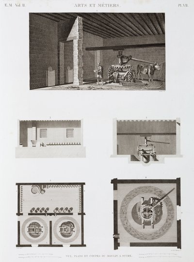 Socker Sockerbruk, Egypten, ca 1798 av Unbekannt