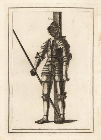 Rustning gjord för kung Henry VIII vid 18 års ålder i Tower of London av Unbekannt