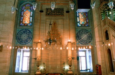 Suleymaniye-moskén, interiör, 1557 av Unbekannt