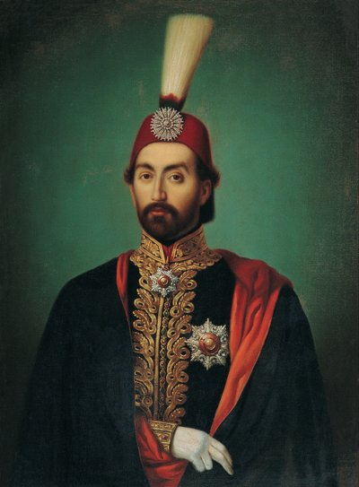 Sultan Abdülmecid IN, mitten av 1800-talet. av Unbekannt