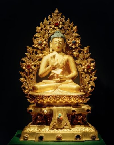 Suparikirtita-Namasri / skulptur, 1700-tal av Unbekannt