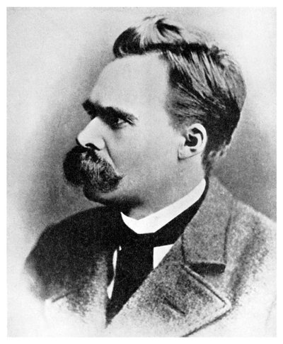 Stålmannen: Friedrich Nietzsche, tysk filosof, 1800-talet 1956 av Unbekannt