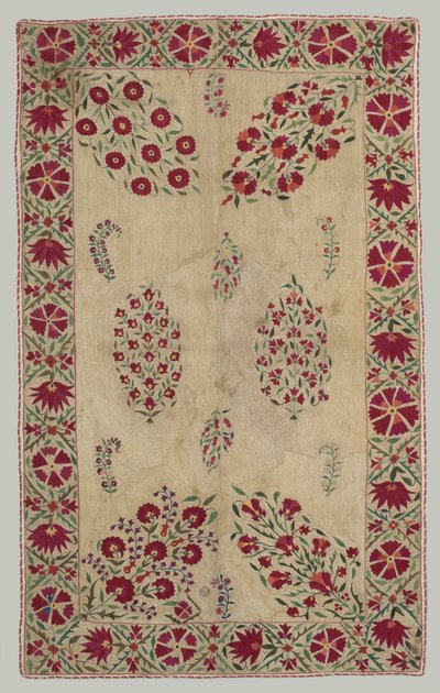 Suzani:divan omslag, 1700-tal. av Unbekannt