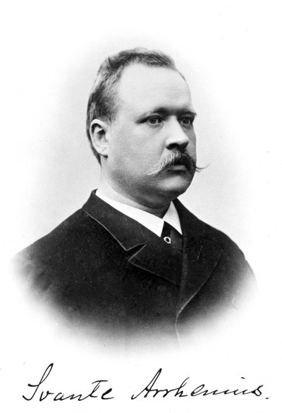 Svante Arrhenius 1859-1927, svensk fysiker och kemist av Unbekannt