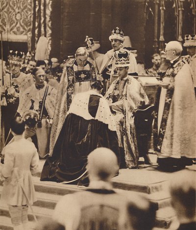 Swearing Fealty, 12 maj 1937 av Unbekannt