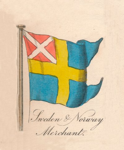 Sveriges och Norges köpman, 1838 av Unbekannt