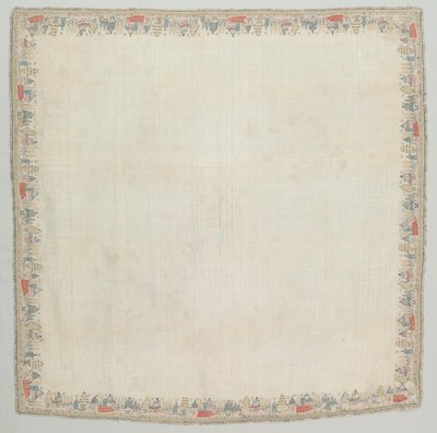 Bordsduk, c. 1775-1825. av Unbekannt