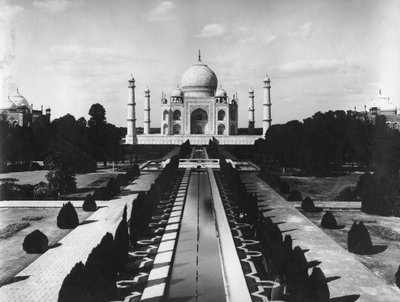 Taj Mahal, Agra, Uttar Pradesh, Indien, sent 1800- eller tidigt 1900-tal av Unbekannt