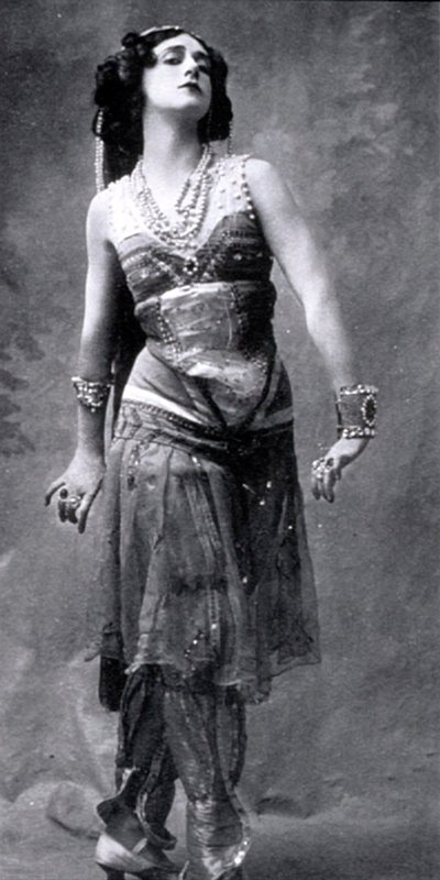 Tamara Karsavina, rysk ballerina, 1911 av Unbekannt