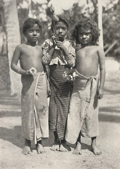 Tamulenkinder, 1926 av Unbekannt