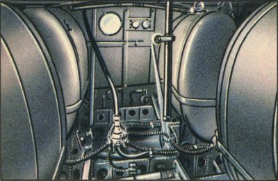 Tankar ombord på Dornier Wals flygbåt, 1920-talet, 1932. av Unbekannt