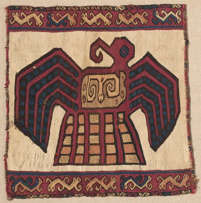 Tapestry Square Panel, ca. 700-1100. av Unbekannt