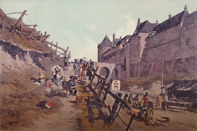 Målpraktik Dieppe 1795, 1896 av Unbekannt
