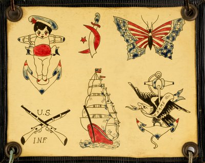 Tatueringsblixt, 1900-talet. av Unbekannt