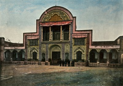 Teheran. Porte Du Palais Du Shah, Porten till Shahens palats - Teheran, 1900. av Unbekannt