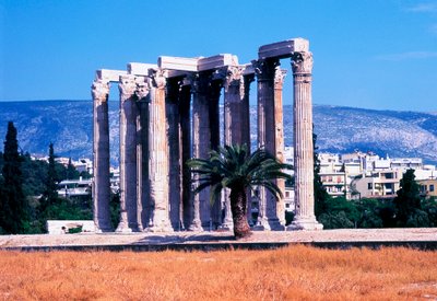 Temple of Olympian Zeus, Aten, Grekland, 130 av Unbekannt