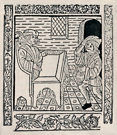 Hyresgäst betalar hyra, 1523, 1903 av Unbekannt