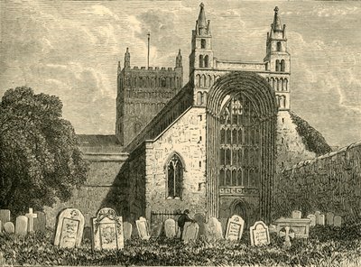 Tewkesbury Abbey, 1898. av Unbekannt