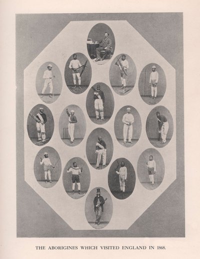Aboriginerna som besökte England 1868, 1912. av Unbekannt