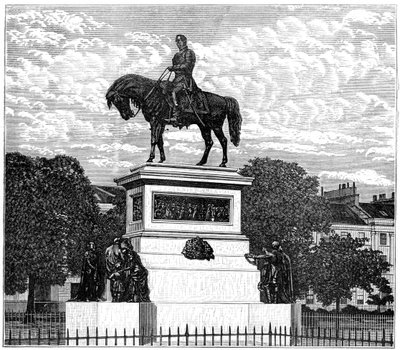 Albert Memorial, Charlotte Square, Edinburgh, 1900 av Unbekannt