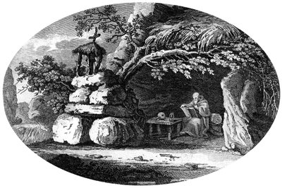 De gamla eremiterna, c1800-talet av Unbekannt