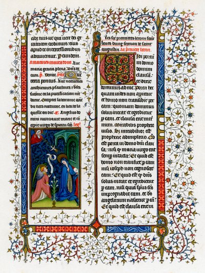 Bebådelsen, 1413-1419 av Unbekannt