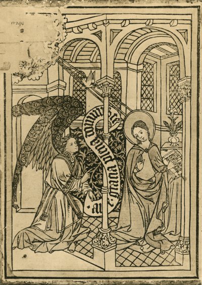 Bebådelsen, 1915. av Unbekannt