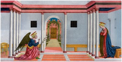 The Annunciation, c1445, 1958 av Unbekannt