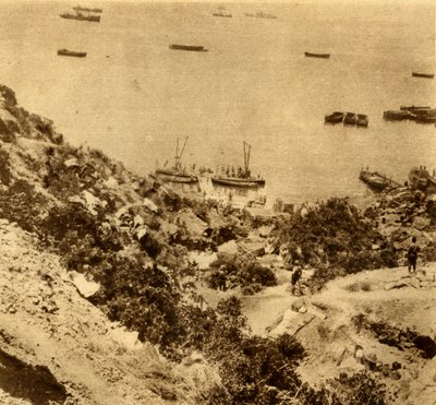 Anzac-kolonin i Gallipoli, Gaba Tepe av Unbekannt