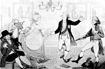 Aprilsnarren, eller nattens dårskap..., 1786 av Unbekannt