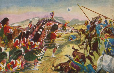 Argyll & Sutherland Highlanders. Den tunna röda linjen vid Balaclava, 1854, 1939 av Unbekannt