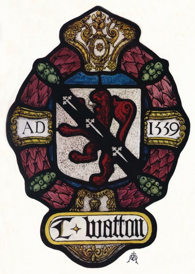 The Arms of Thomas Watton, c1900, 1936 av Unbekannt