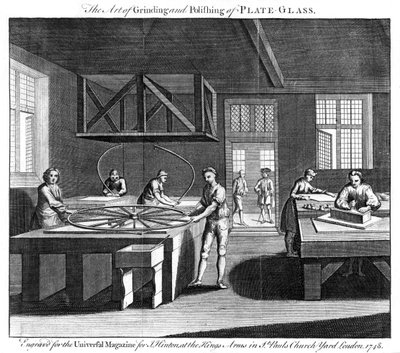 Konsten att slipa och polera tallrikar, 1748 av Unbekannt