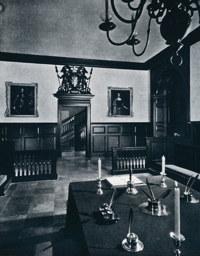 Församlingsrummet i House of Burgesses, c1938 av Unbekannt