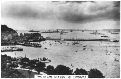 Atlantflottan i Torquay, 1936 av Unbekannt