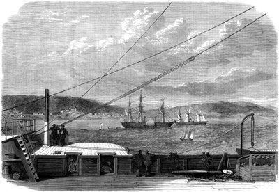 Atlantiska telegrafexpeditionen, Content Bay, Newfoundland, 1866 av Unbekannt