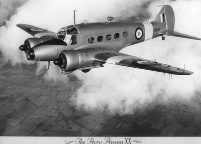 Avro Anson XX, c1940-talet av Unbekannt