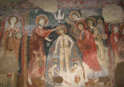 The Baptism of Christ, ca 950. av Unbekannt