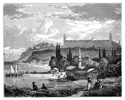 The Barracks Hospital, Scutari, Turkiet, c1888 av Unbekannt